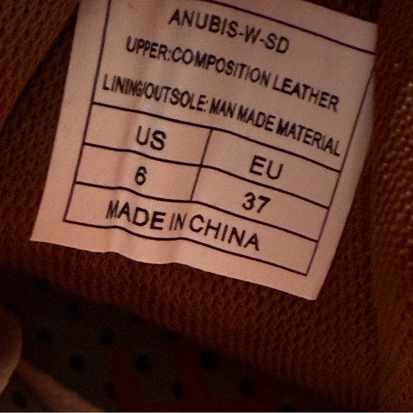 Exatek Anubis Women’s Cream and Coral Golf Shoes - Picture 12 of 12